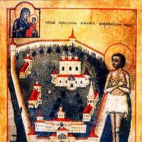 Икона святой Иаков Боровичский (икона святой Яков), икона для исцеления, купить именную икону