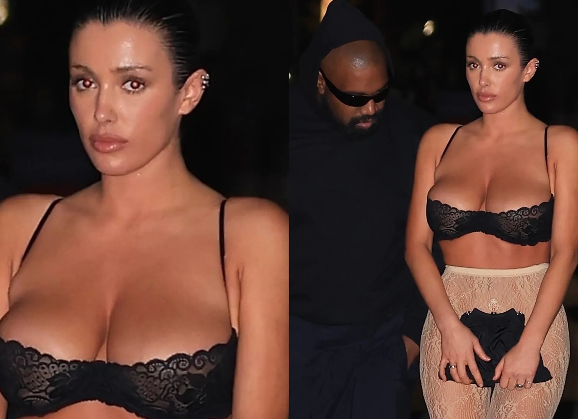 Бьянка Цензори снова появилась без белья